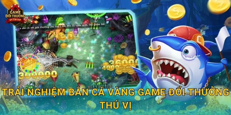 Trải nghiệm Bắn Cá Vàng Game đổi thưởng thú vị